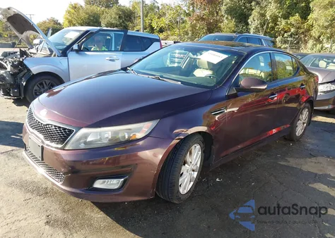 2014 Kia Optima Ex из США, поврежденный, VIN 5XXGN4A78EG303438